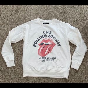 Vintage-Style Rolling Stones Crewneck